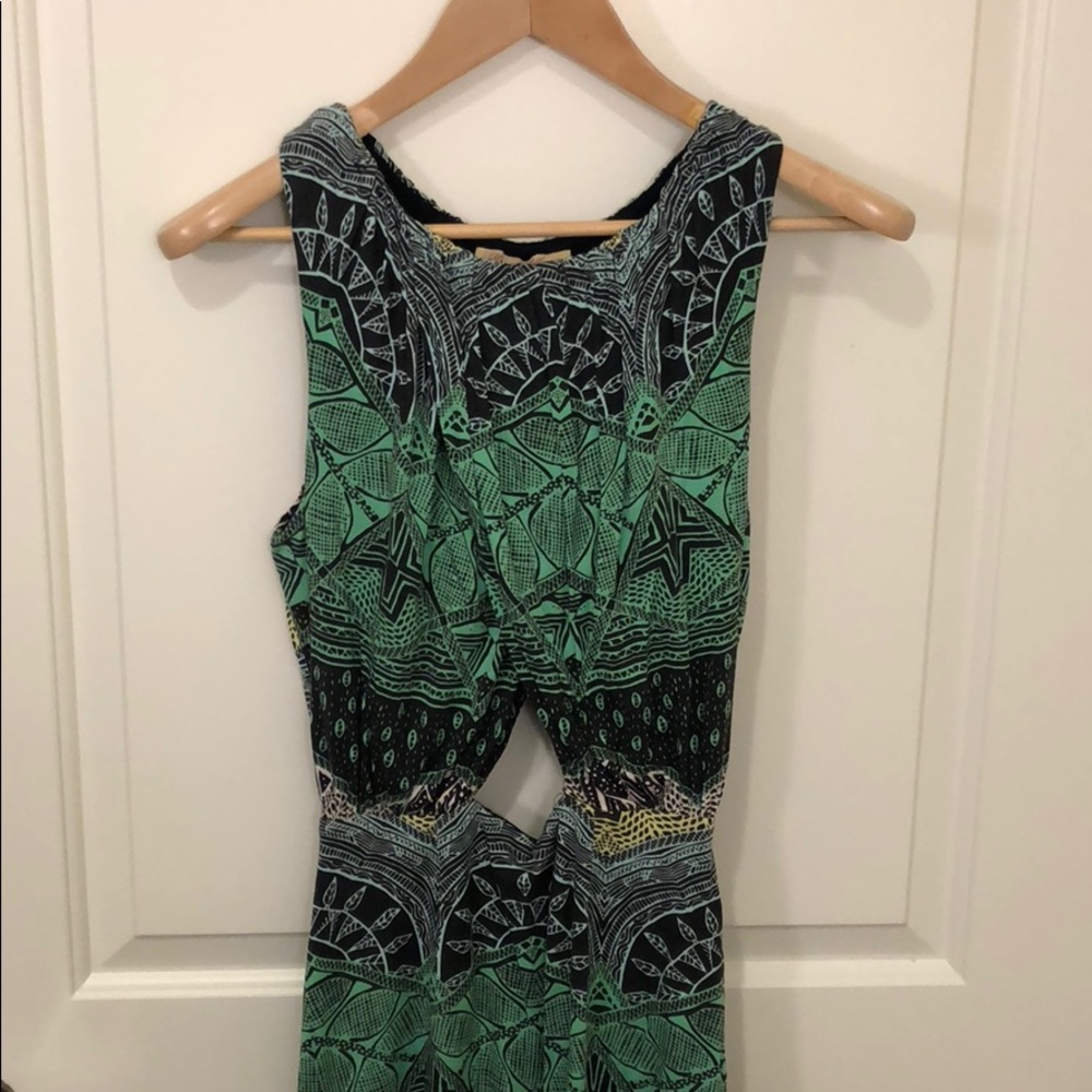 Vintage Mara Hoffman Center cut-out mini dress